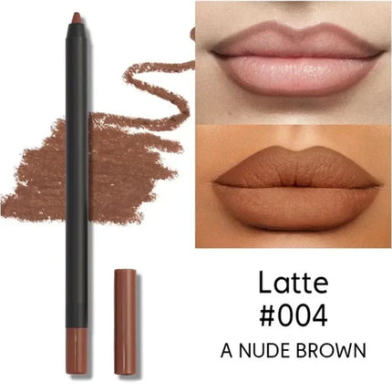 Nude Brown Lip Liner Matte Waterproof Everyday Longwear by zapcart