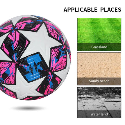 Choice Soccer Ball Size 5 Outdoor Training High Quality PU by zapcart