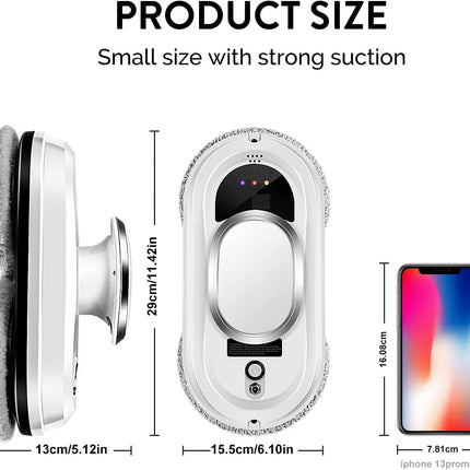 Tingbai Smart Window Cleaning Robot Remote Cleaner Home by zapcart