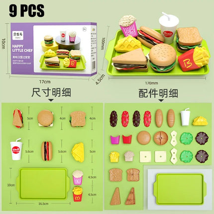 Kitchen Play House Toy Set Realistic Cutting Fruit For Kids by zapcart