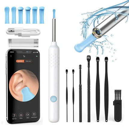 Sunuo Visual Ear Cleaner Otoscope 8MP Endoscope For Home by zapcart
