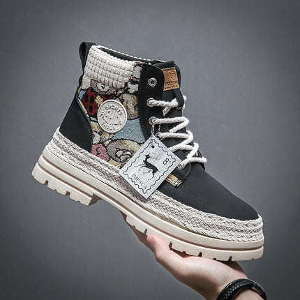 PDMCMS Mens Leather Ankle Chelsea Boots | Durable Chelsea Style