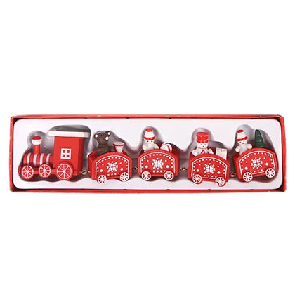 Gooparty Wooden Christmas Train Ornaments For Kids Decor by zapcart