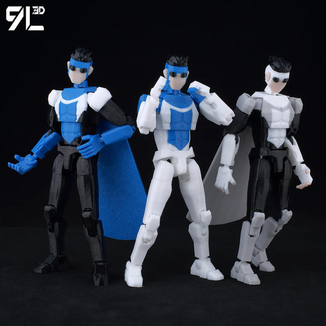 9L3D 3D Printed Action Figure Poseable Collectible For Fans by zapcart