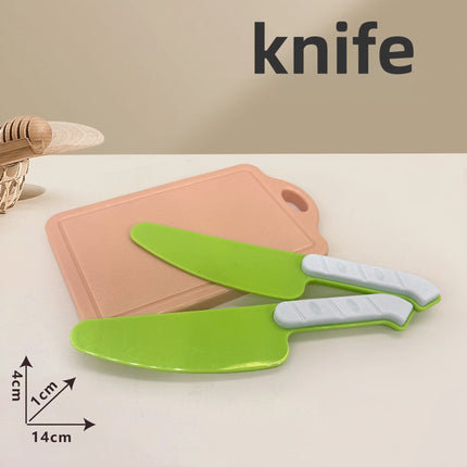Kids Kitchen Toy Set Safe Cutting Playset With Fruits by zapcart