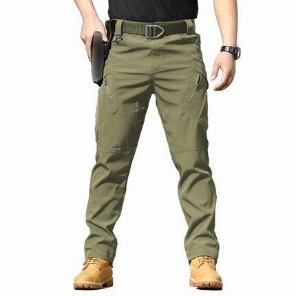 XMGOLONG Men Tactical Cargo Pants Stretch Outdoor Hiking by zapcart