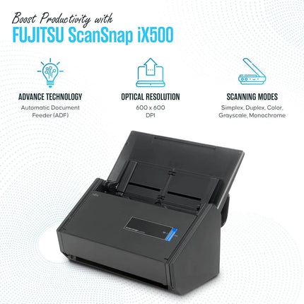 Fujitsu IX1600 Scanner Office High Speed Auto Feeder by zapcart