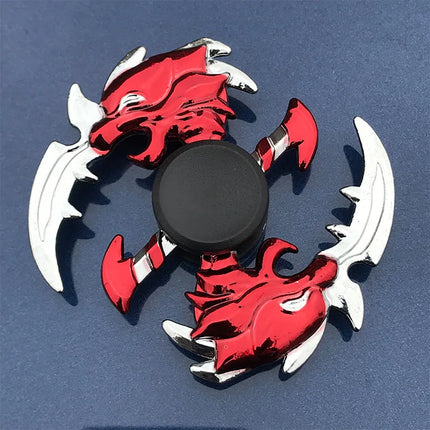 Ninja Fidget Spinner Metal Hand Spinner For Adults Relief by zapcart