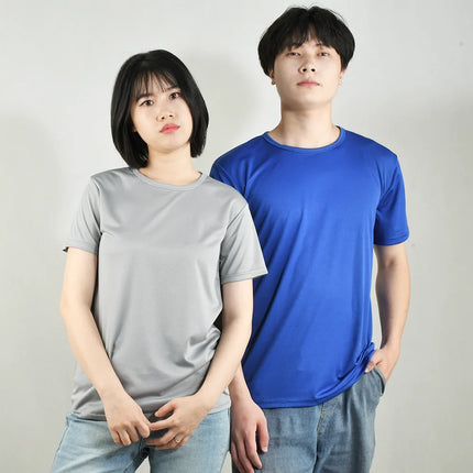 Multicolor Quick Dry Short Sleeve Sport T Shirt Men Running by zapcart
