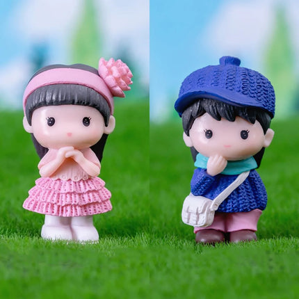 Hign-concerned Miniature Couple Figurines Wedding Gift by zapcart