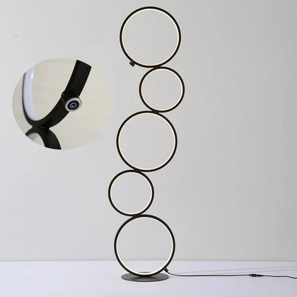 Ruibopad Nordic LED Floor Lamp 3 Level Dimming Living Room by zapcart