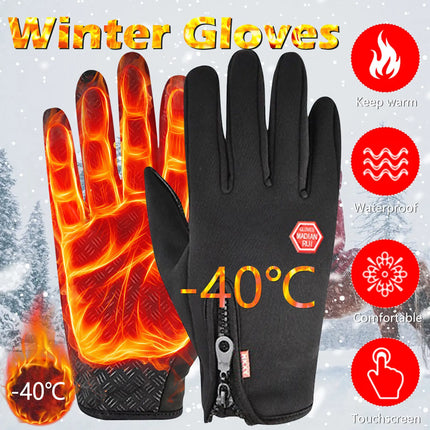 ZhejiangChoice Unisex Winter Gloves Tactical Warm Waterproof by zapcart