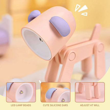 IEEYEEY LED Night Light Cute Pet Lights Foldable Dorm Lamp by zapcart