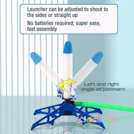 Kid Air Rocket Foot Pump Launcher for Kids Jump Higher by zapcart
