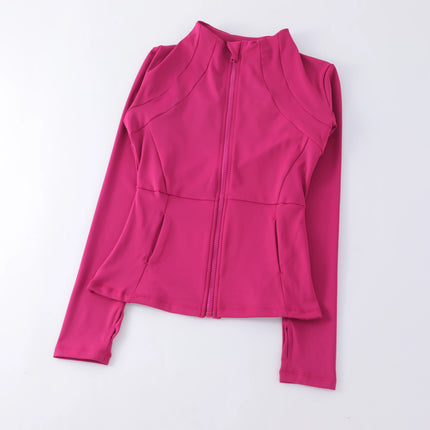 Women Yoga Windbreaker Running Jacket For Activewear by zapcart