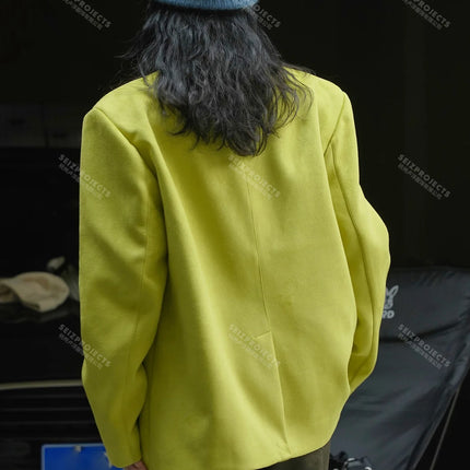Women Faux Suede Jacket Fall Winter Soft Curved Pockets by zapcart