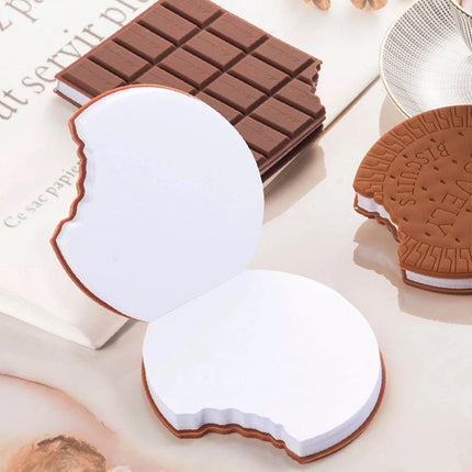 Valiosopa Chocolate Memo Pad 80 Sheets Portable For Office by zapcart