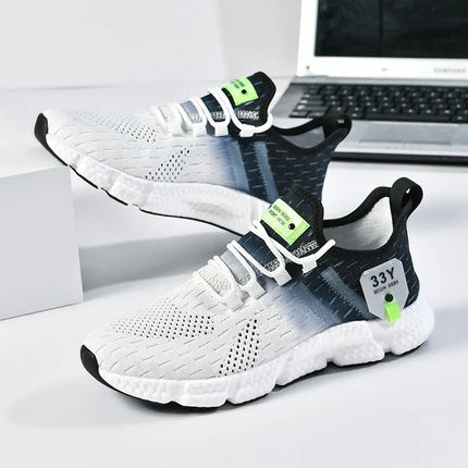NKLSA Unisex Mesh Running Shoes Lightweight Comfort by zapcart