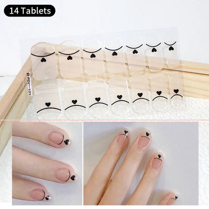 Diy Baking Free Nail Stickers Long Lasting For Home Nails by zapcart