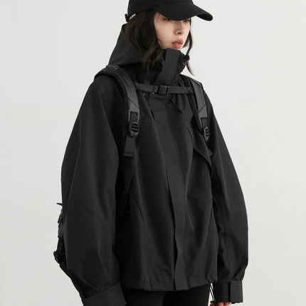 CHIC VEN Women Hooded Windproof Jacket For Outdoors by zapcart