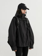 CHIC VEN Women Hooded Windproof Jacket For Outdoors by zapcart