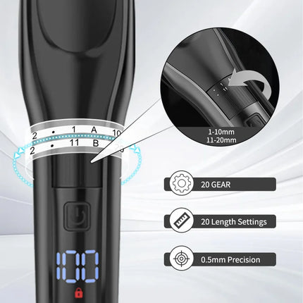 Sejoy Electric Hair Clipper Kit For Men Rechargeable