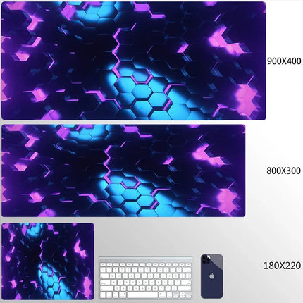 OLNYLO Premium Geometric Gaming Mousepad For Gamers 900x400 by zapcart