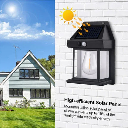 Super Cheese Solar Yard Wall Light With Motion Sensor by zapcart