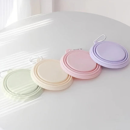 Choice Hanging Dog Travel Folding Silicone Bowl Portable by zapcart