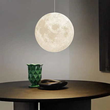 GEW Nordic LED Moon Pendant Light For Dining Room Kitchen by zapcart