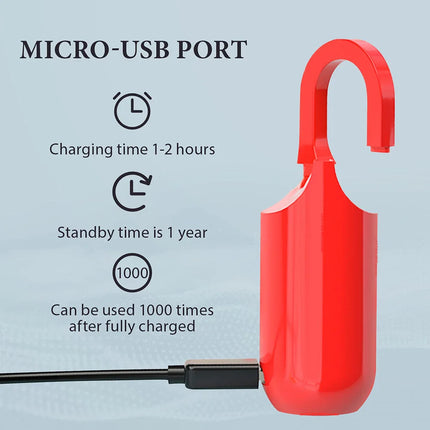 Kemei Fast Fingerprint Padlock Pro For Locker And Luggage by zapcart
