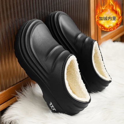 Men Warm Cotton Slippers CN Fujian Indoor Comfort Shoes by zapcart