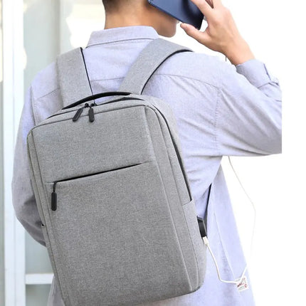 HebeiChoice USB Rechargeable Laptop Backpack For Pros by zapcart