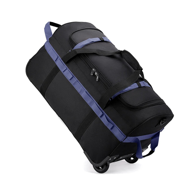 HebeiChoice Travel Wheeled Duffel Bag Water Resistant by zapcart