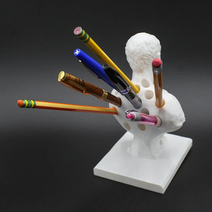 Choice Julius Caesar Statue Desk Pen Holder Organizer Gift by zapcart