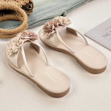 Rubber Flip Flops Women Lightweight Soft Designer Slides by zapcart
