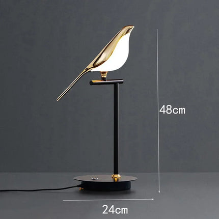 Jiankexing Bird Illumination LED Floor Lamp for Bedroom