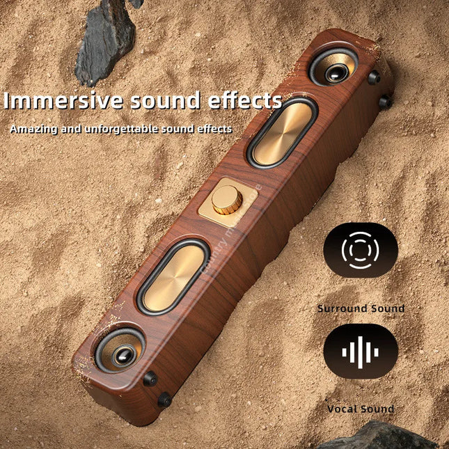 Honoursacy Portable Bluetooth Soundbar For TV And PC by zapcart