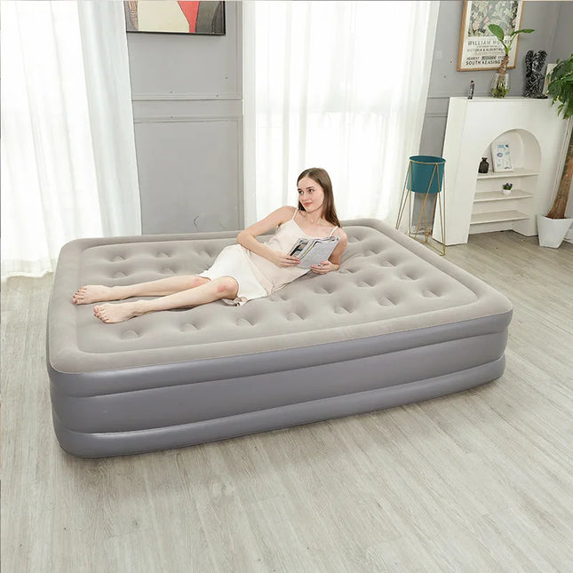 General Air Bed Queen Size With Pump Folding For Camping by zapcart
