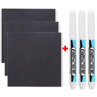 Choice Black Sticky Notes With White Pens For School by zapcart