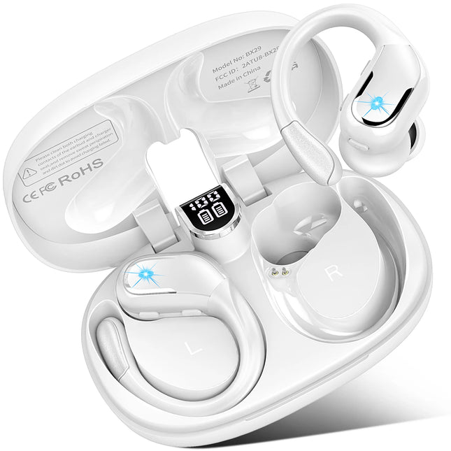 Jxrev Wireless Earbuds Bluetooth 5.3 ENC Mic Bass Sports by zapcart