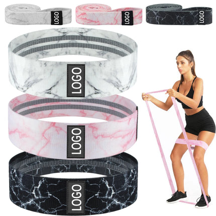 MKAS Fabric Booty Bands Long Resistance For Home Workout by zapcart
