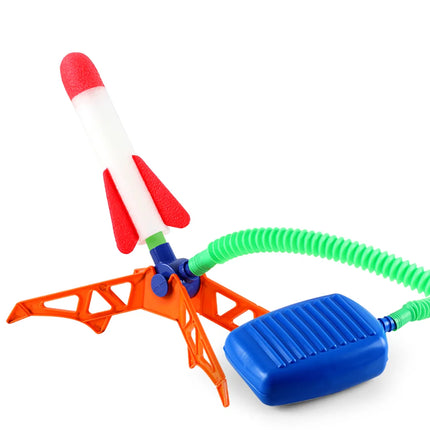 Kids Rocket Launcher Step Pump Power Air Stomp Outdoor Play by zapcart