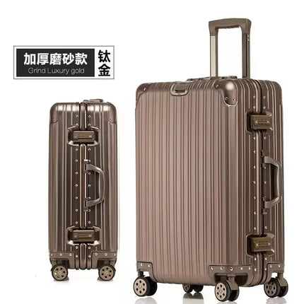 CarryLove Unisex Spinner Luggage Aluminum Alloy 29 by zapcart