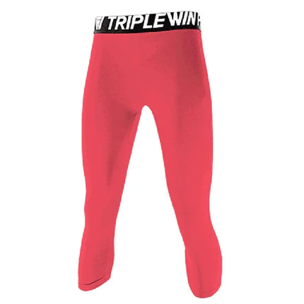 VINTOHOXNCN Men Capri Tights Quick Dry Running Leggings by zapcart