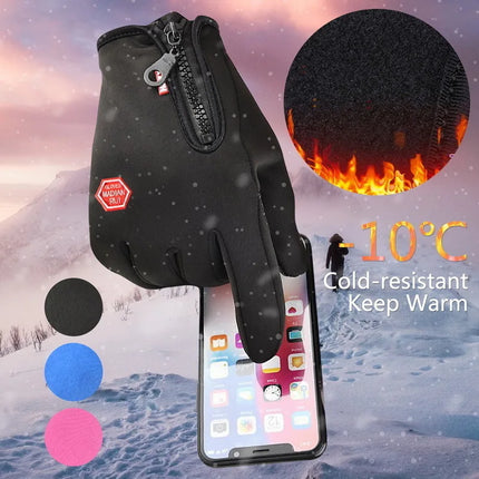 ZhejiangChoice Unisex Winter Gloves Tactical Warm Waterproof by zapcart