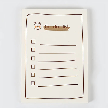 Moonbiffy To Do List Memo Pad 50 Sheets Student Stationery by zapcart