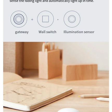 Aqara Light Sensor T1 Brightness for Smart Home Zigbee 3.0 by zapcart
