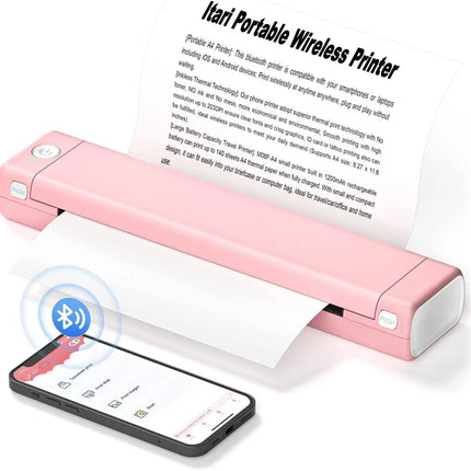 Phomemo M08F Memoqueen Portable Bluetooth Thermal Printer by zapcart