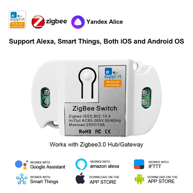 SONOFF Zigbee Wireless Smart Remote Switch Alexa Compatible by zapcart